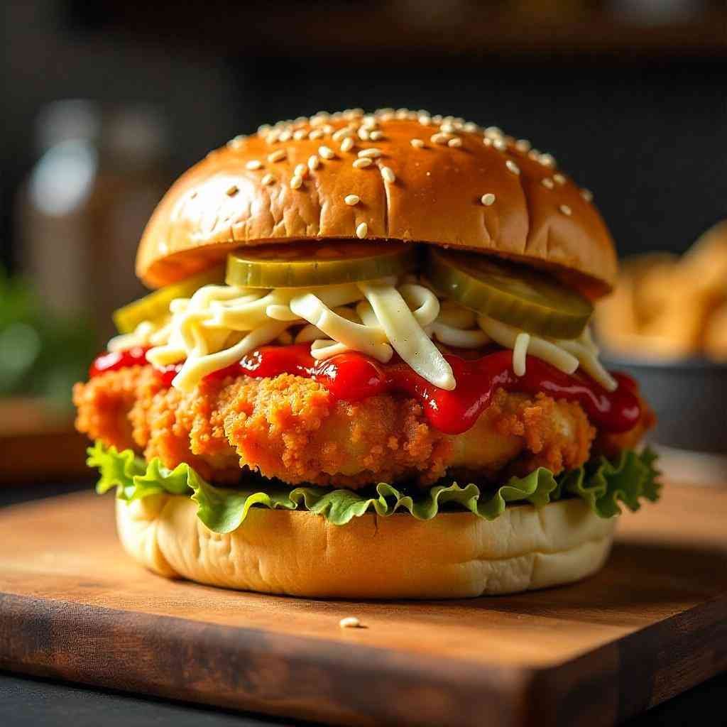Spicy Chicken Sandwich Recipe (Crispy & Flavorful) - Chickens